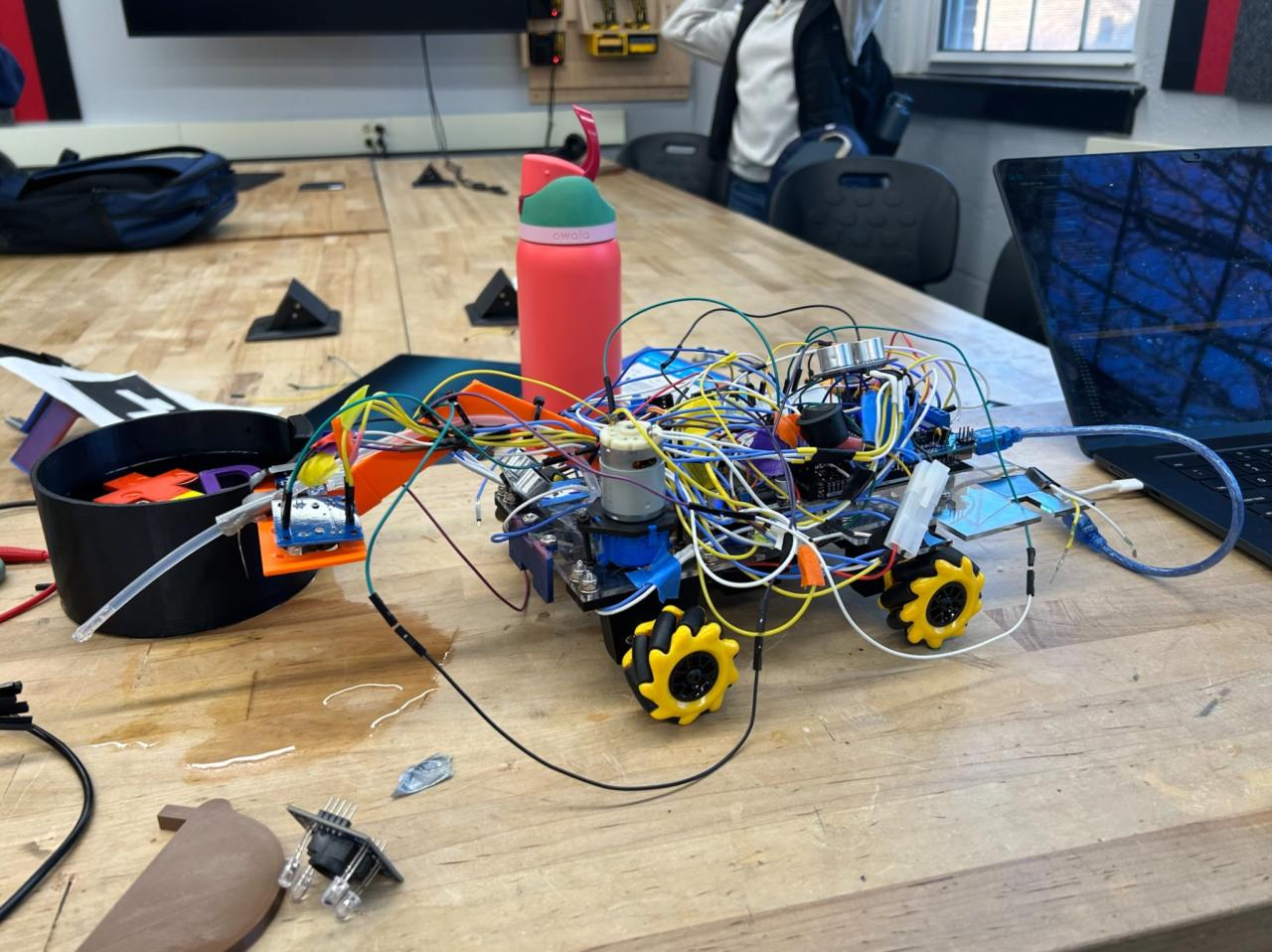 Working over-terrain vehicle prototype with Arduino controls and sensors